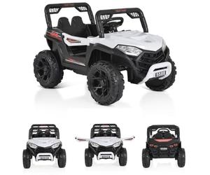 Moni Enfants Voiture électrique Buggy UTV 5588 Télécommande Ceinture 2 Moteurs, Coloris:résolument