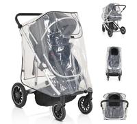 Moni habillage pluie Bimbro pour poussette universal trous d'aération monoplace, coloris:limpide