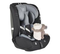 Moni le siège enfant i-Size Start (76-150cm) appui-tête réglable, doudou, coloris:gris