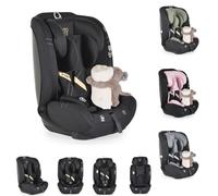 Moni le siège enfant i-Size Start (76-150cm) appui-tête réglable, doudou, coloris:noires