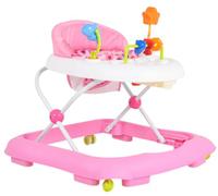 Moni, marchette pour bébés Eko, réglable en hauteur, assise rembourrée, coloris:rose