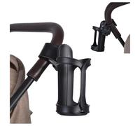 Moni Porte gobelet porte bibereon pour poussette universel, pour les biberons, coloris:noires