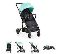 Moni poussette buggy Colibri pliable réglable harnais 5 points dès 6 mois, coloris:turquoise