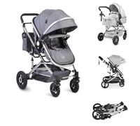 Moni poussette Ciara nacelle siège sport sac à couches pliable siège réversible, coloris:gris