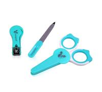 Moni Set de soins pour ongles de bébé, ciseaux à ongles, coupe-ongles, sans BPA