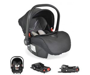 Moni siège-auto pour bébé Multi Set avec base Isofix Royal, i-Size (40-87cm), coloris:noires