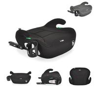 Moni, siège enfant, rehausseur i-Jet (125-150cm) groupe 3, porte-boissons Isofix, coloris:noires