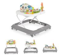 Moni trotteur Forest Chansons Lumières Centre de jeu Roues pliables Stopper 12kg, coloris:gris