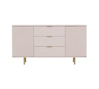 Monica - buffet - beige - 3 tiroirs et 2 portes - 150 cm - Beige