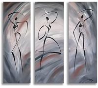 Monica Mirafiori I 120x120 cm I Tableau Peint à la Main I Modèles Tableau I Peintre Moderne I Tableaux Peintures I Toile sur Cadre en Bois