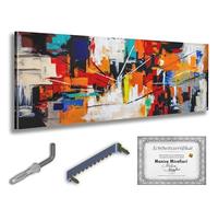 Monica Mirafiori I 160x60 cm I Tableau Peint à la Main I Modèles Tableau I Peintre Moderne I Tableaux Peintures I Toile sur Cadre en Bois