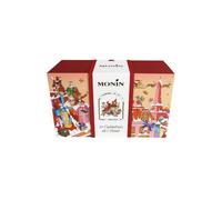 MONIN - Calendrier de l'Avent - Arômes naturels - Bouteilles en verre - 24 * 5 cl