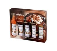 Monin - Coffret Chocolat Chaud pour boissons gourmandes - 5 x 5 cl