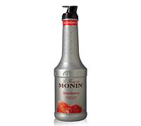 MONIN Le Fruit Fraise- Préparation à base de fruits - Pour Cocktail, Culinaire et Smoothie - 1L