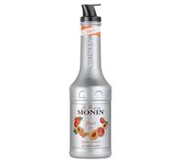 MONIN Le Fruit Pêche - Préparation à base de fruits - Pour Cocktail, Culinaire et Smoothie - 1L