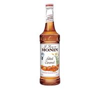Monin Salted Caramel Syrup, 750 ml Glass Bottle