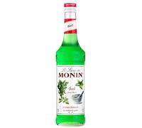 MONIN - Sirop de Basilic pour Cocktail, Thé Glacé et Limonade - Arômes Naturels - 70cl