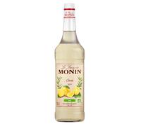 MONIN - Sirop de Citron BIO pour Cocktails, Thés Glacés, Limonade et Eau Plate - Arômes Naturels - 1L