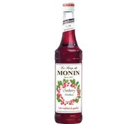 MONIN - Sirop de Cranberry pour Prosecco, Vin Rouge et Vin Blanc - Arômes Naturels - 70cl