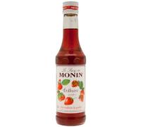 MONIN Sirop de Fraise pour Cocktail, Limonade et Eau Plate - Arômes Naturels - 25cl