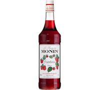 MONIN Sirop de Framboise pour Cocktail, Limonade et Soda - Arômes Naturels - 1L