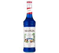 MONIN - Sirop de Fruit de la Passion Edition Bleue - Pour Cocktail & Soft - Arômes Naturels - Bouteille en Verre - 70 cl