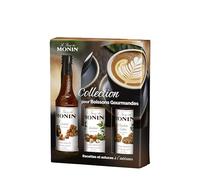 MONIN Sirop de Noisette, Chocolat Cookie et Caramel pour Café, Cappuccino et Chocolat Chaud - Arômes Naturels - 25cl