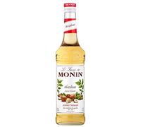 MONIN Sirop de Noisette pour Café, Cappuccino et Chocolat Chaud - Arômes Naturels - 6x70cl