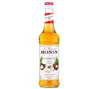 MONIN Sirop de Noix de Macadamia pour Café, Cappuccino et Chocolat Chaud - Arômes Naturels - 70cl