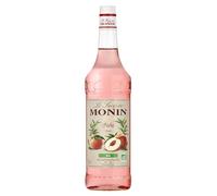 MONIN - Sirop de Pêche pour Cocktails, Thés Glacés, Limonade et Eau Plate - Arômes Naturels - 1L