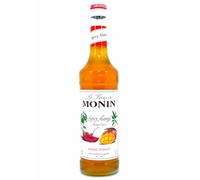MONIN Sirop de Spicy Mango pour Cocktail, Vin et Bière - Arômes Naturels - 70cl