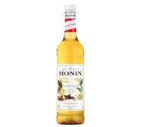 MONIN Sirop de vanille française de qualité supérieure pour café et cocktails. Convient aux végétaliens, sans allergènes, saveurs et colorants 100% naturels