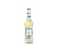 Monin Sirop de vanille sans sucre pour café, cappuccino et chocolat chaud – Arômes naturels – 70 cl