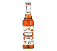 MONIN - Sirop Gourmand au Caramel Fondant, Parfait pour Boissons et Desserts (33cL) - Lot de 3 - vendu par Lot