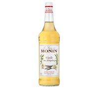 Monin Sirop Vanille de Madagascar Idéal Desserts Glace Café 1000ml