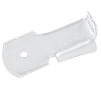 Taquet standard pour crémaillère acier MONIN - Longueur 32 mm - Acier laqué blanc - 522120