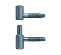 MONIN - TB INDUSTRIE PBA10006 Fiche à Visser pour imposte MONIN-Indégondable-Acier zingué blanc-40x13 mm-6340-651550