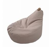 Monio for Kids Pouf avec pompon pour enfants, siège doux et confortable, en velours, lavable, idéal pour la chambre d'enfant, la chambre de bébé ou la salle de jeux