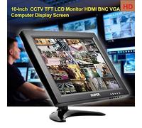 MONITEUR 10.1 pouces 1080p couleurs LCD VGA HDMI BNC vidéosurveillance