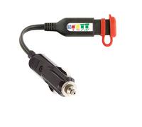 TecMate Optimate Monitor O-126, Contrôle du système de Charge/de l’état de la Batterie pour Batteries Plomb-Acide 12 V, avec fiche Auto