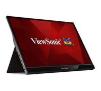 Viewsonic TD1655 écran plat de PC 39,6 cm (15.6") 1920 x 1080 pixels Full HD LED Écran tactile Multi-utilisateur Noir, Argent