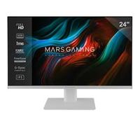 Mars Gaming Moniteur MV-24 24" IPS FHD 120Hz HDR10 1ms FreeSync et G-Sync Enceintes Blanc
