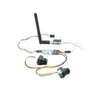 Moniteur 40 canaux 7 Pouces HD IPS 1024 x 600 avec Double caméra vidéo 3 canaux FPV 600 MW for Drone RC(FPV Set 2)