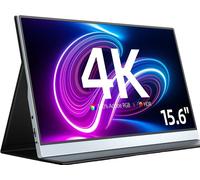 Moniteur 4K portable, design léger, plusieurs possibilités de connexion, prise UE