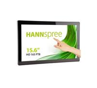 HANNspree Moniteur à cadre ouvert HO165PTB 15,6" FHD Tactile HDMI DP Haut-parleurs 24/7 Noir