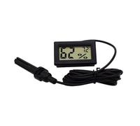Moniteur À Température Ambiante - Grand Thermo-hygromètre Numérique LCD | Thermomètre Intérieur Thermomètre | Petit Hygromètre Numérique Thermomètres Intérieurs Moniteur De Température Ambiante Et Com