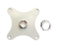 Moniteur Adaptateur de support de montage de 75 mm, pièces de remplacement de montage télévisé | Horizontal Vertical 17 mm Ball Head Portable matériel pour écran numérique Mobile Entertainment Hotel P