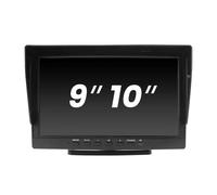 Moniteur AHD 9/10 Pouces, Écran IPS, Connecteur À 4 Broches, Câble AV pour Camion, Bus, Véhicule, Camping-Car, Voiture Caméras De Recul(Monitor Add Camera,10 inch)