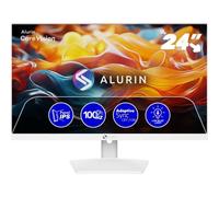 Moniteur Alurin 24 IPS Full HD 100Hz FreeSync Blanc - Low Blue Light, DisplayPort, HDMI, USB-C PD 15W