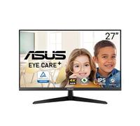 Moniteur ASUS VY27UQ Eye Care - 27 Pouces 4K (3840 x 2160), IPS, HDR-10, Adaptive Sync, Technologie Eye Care Plus, Filtre Anti-lumière Bleue, Anti-Scintillement, Traitement antibactérien
